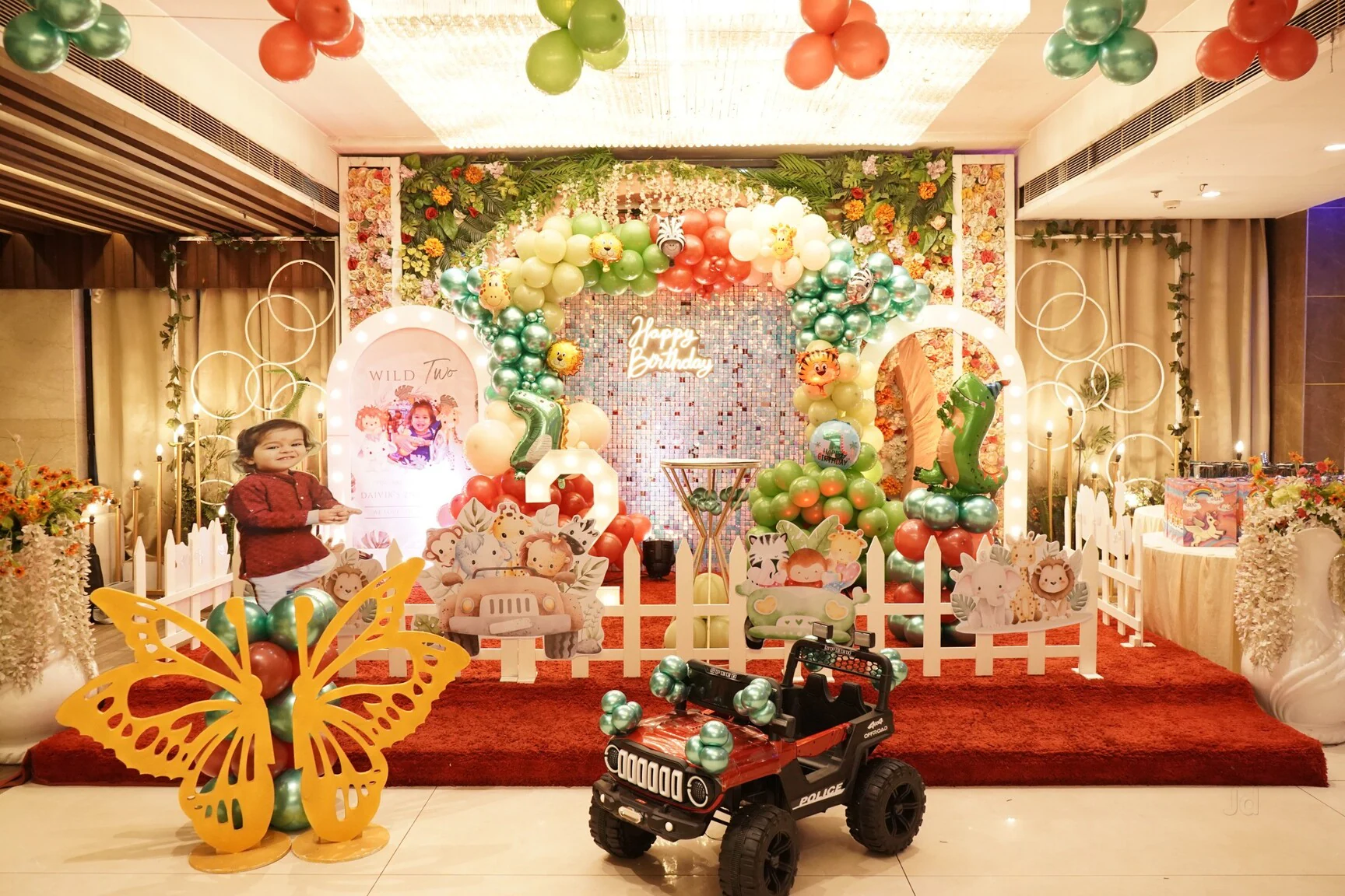 theme birthday party decorators