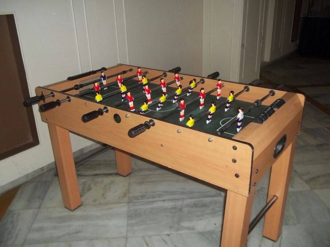 foosball table game on rent for event and parties